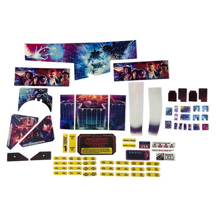 ストレン様専門 802-5000-Q1 Stranger Things Pro Full Playfield Decal Set